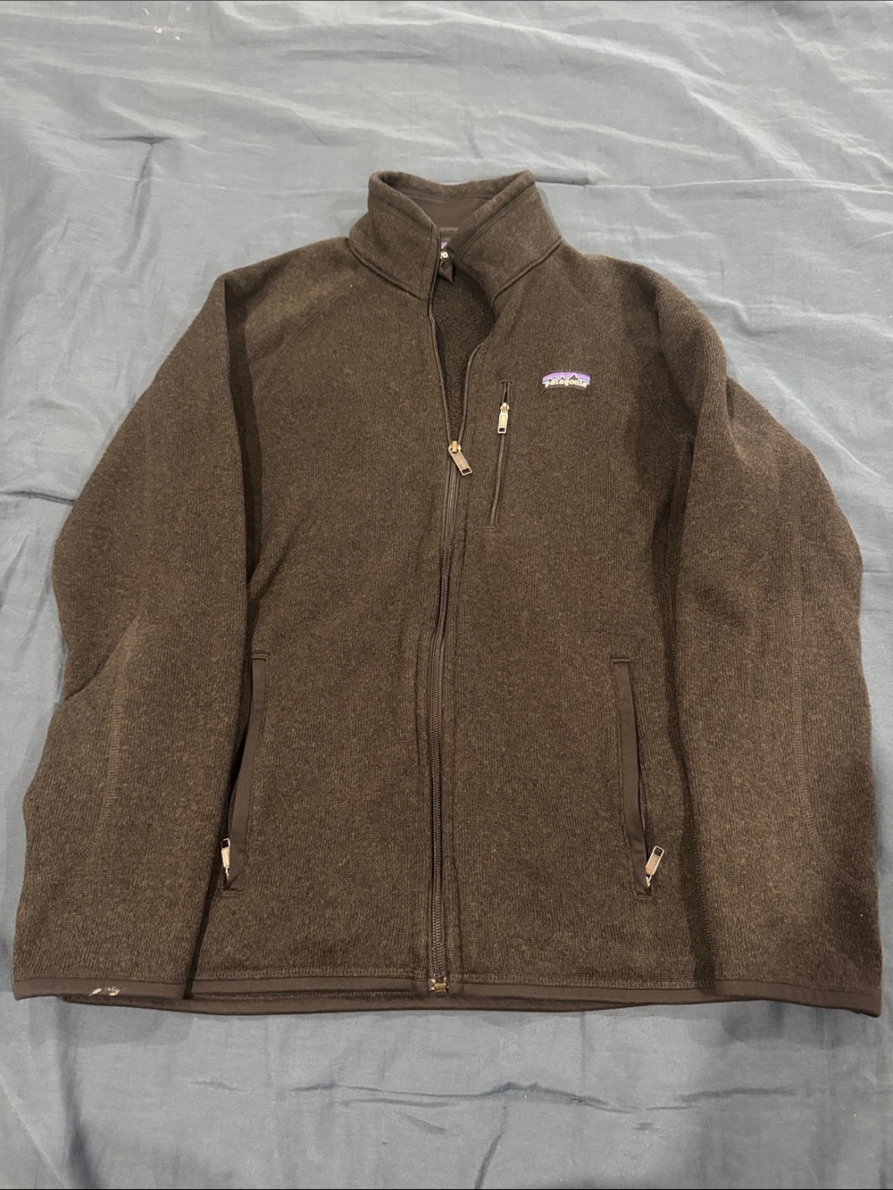 Patagonia Brown Lightweight Fleece Jacket